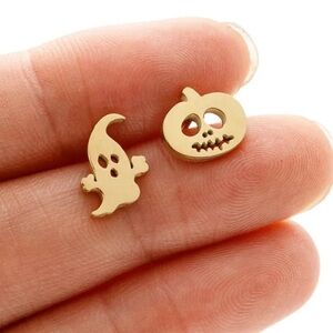 Halloween stainless steel stud Earrings. Please choose from available colors.